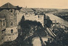 La Tour de la Citadelle et Panorama de la Meuse c1900