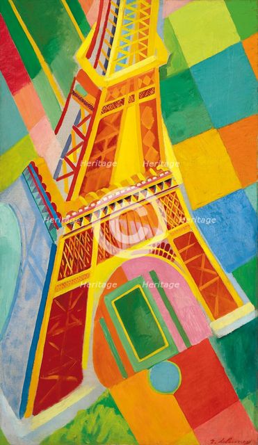 La Tour Eiffel, 1926. Creator: Delaunay, Robert (1885-1941).