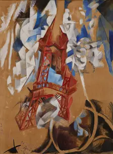 La Tour Eiffel (The Eiffel Tower). Creator: Delaunay, Robert (1885-1941)