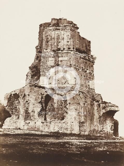 La Tour Magne, Nimes, Printed c.1850s. Creator: Edouard Baldus.