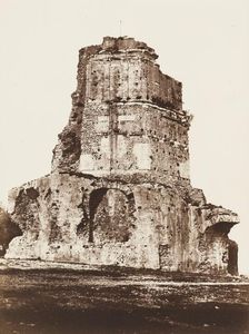 La Tour Magne, Nimes, Printed c.1850s. Creator: Edouard Baldus