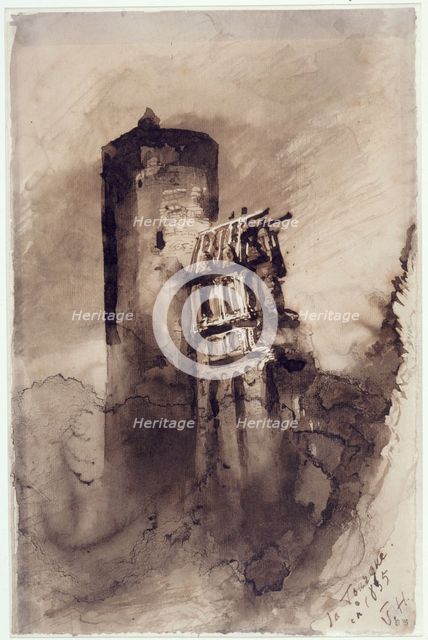 La Tourgue en 1835.