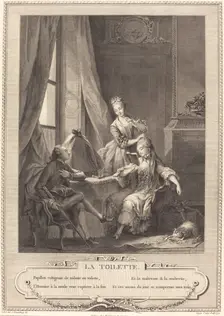 La toilette, 1774. Creator: Nicolas-Joseph Voyez