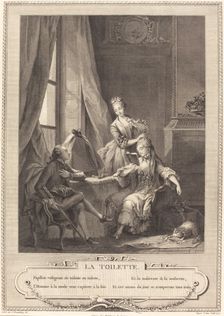 La toilette, 1774. Creator: Nicolas-Joseph Voyez