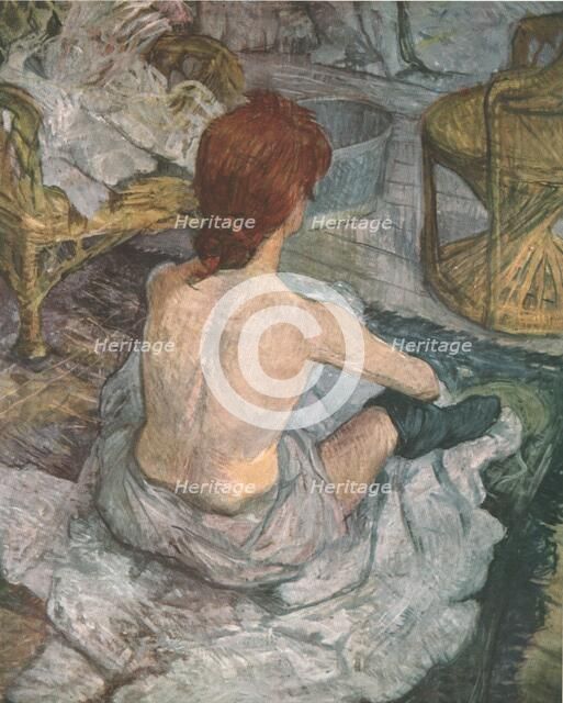 'La Toilette', 1889, (1952). Creator: Henri de Toulouse-Lautrec.