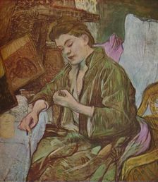 La Toilette ('Getting Ready'), 1891, (1937). Creator: Henri de Toulouse-Lautrec