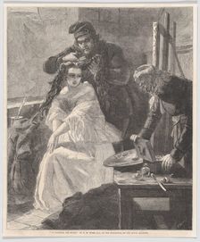 La Toilette des Morts, from "Illustrated London News", July 25, 1863. Creator: William Luson Thomas