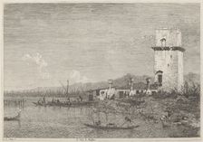 La Torre di Malghera, c. 1735/1746. Creator: Canaletto