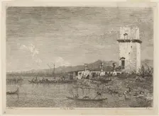La Torre di Malghera, c. 1735/1746. Creator: Canaletto