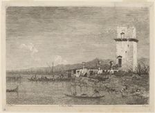 La Torre di Malghera, c. 1735/1746. Creator: Canaletto