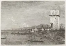 La Torre di Malghera, c. 1735/1746. Creator: Canaletto