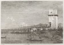 La Torre di Malghera, c. 1735/1746. Creator: Canaletto