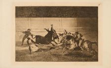 La Tauromaquia: The Death of Pepe Illo, 1815-1816. Creator: Goya, Francisco, de (1746-1828)