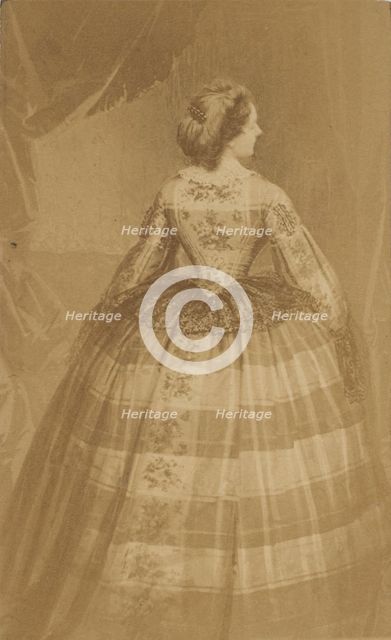 La taille, 1860s. Creator: André-Adolphe-Eugène Disdéri.