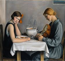 La Tailleuse de Soupe (The Bread Cutter), 1933. Creator: Barraud, François (1899-1934)