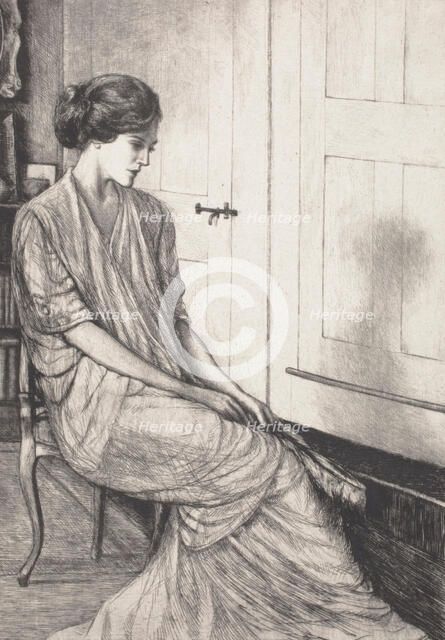 La Tanagra, c1900-1925. Creator: Ernest Haskell.