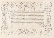 La Technographie. La Rizographie. La Caligraphie, 1599. Creator: Simon Wynhoutsz Frisius