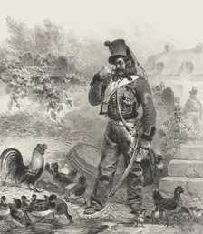 La Tentation, c1833. Creator: Auguste Raffet