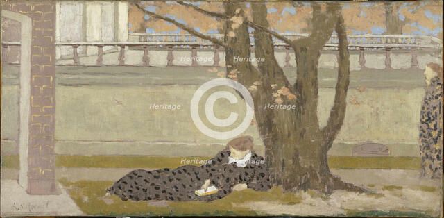 La Terrasse , ca 1892. Creator: Roussel, Ker-Xavier (1867-1944).