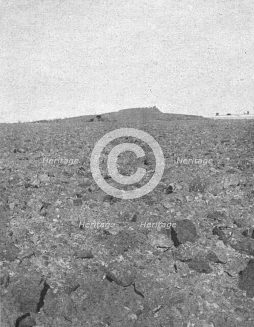 ''La terre bleue, tiree des puits diamantiferes expose a la desagregation; Afrique Australe', 1914. Creator: Unknown.