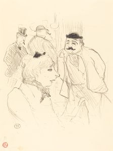 La Tige (Moulin-Rouge), 1894. Creator: Henri de Toulouse-Lautrec