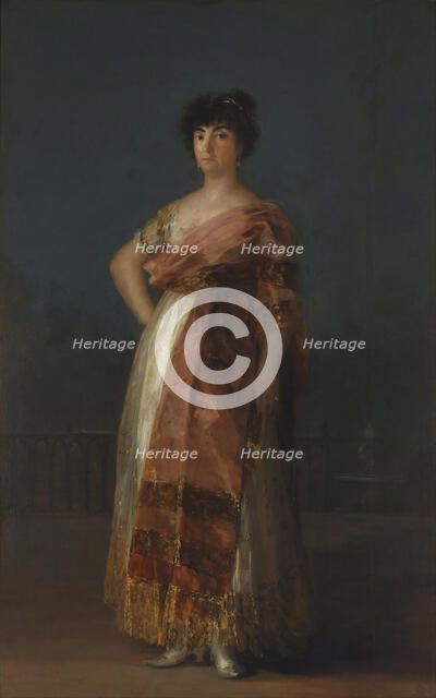 La Tirana. Artist: Goya, Francisco, de (1746-1828)