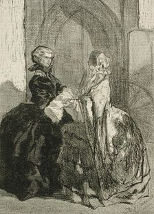 La Traite des Blanches, 1857. Creator: Félicien Rops
