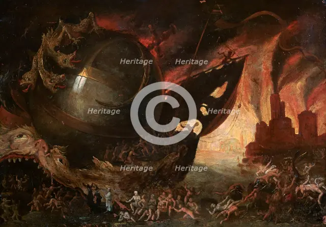 'La Traversée du Styx', c1591-1638. Artist: Jacob Isaacz van Swanenburg