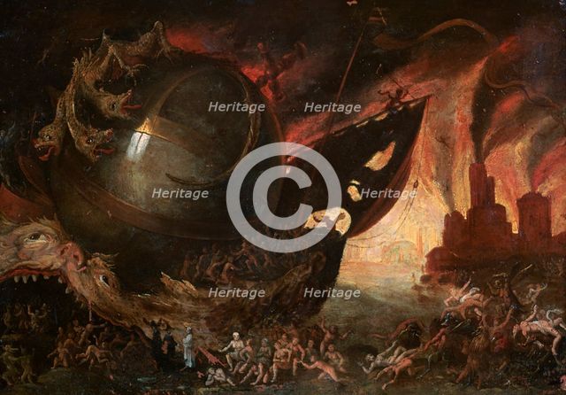 'La Traversée du Styx', c1591-1638. Artist: Jacob Isaacz van Swanenburg
