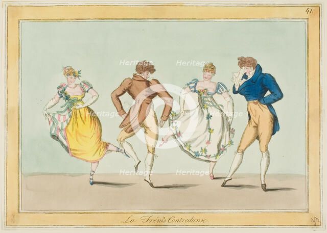 La Trenis Contredanse, n.d. Creator: Unknown.