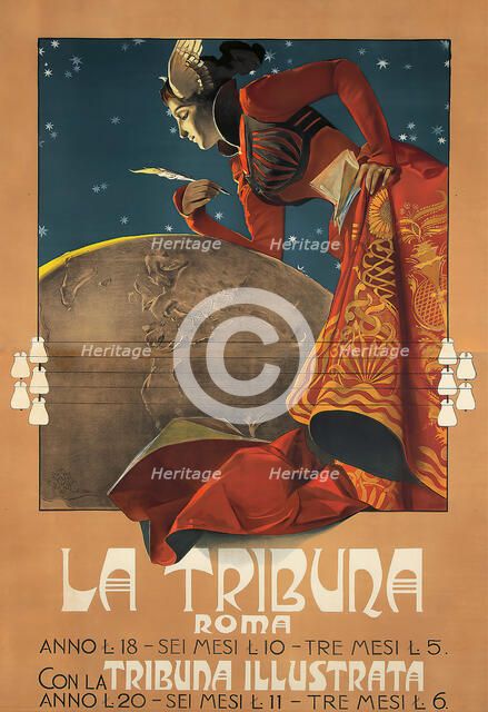 La Tribuna , 1897. Creator: Mataloni, Giovanni (1869-1944).