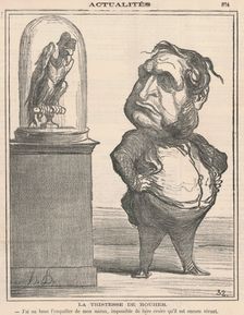 La Tristesse de Rouher, 1871. Creator: Honore Daumier
