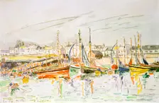 La Turballe 1930. Artist: Paul Signac