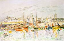 La Turballe 1930. Artist: Paul Signac