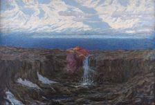 La voce del ruscello (The Sound of the Stream), 1904. Creator: Longoni, Emilio (1859-1932)