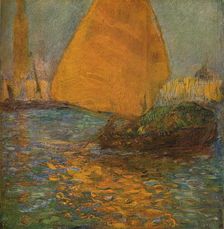 La Voile Jaune c1905. Artist: Gaston la Touche