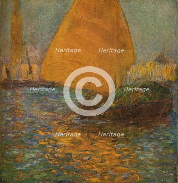 'La Voile Jaune', c1905. Artist: Gaston la Touche.