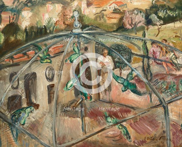 La volière, 1928. Creator: Friesz, Achille-Emile-Othon (1879-1949).