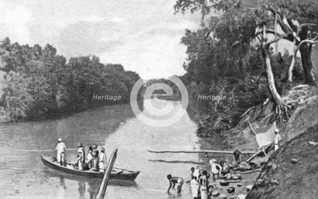 ''La Volta Noire a Koury; L'Ouest Africain', 1914. Creator: L Marc.