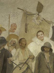 La Vachalcade, between 1896 and 1900. Creator: Fernand Pelez