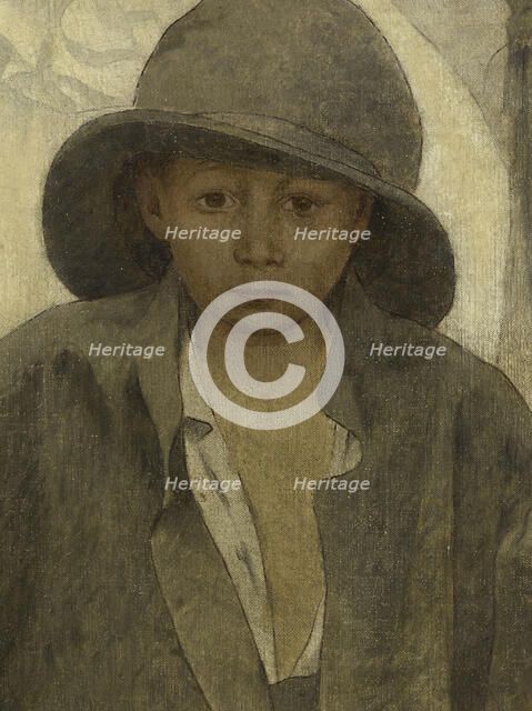 La Vachalcade, between 1896 and 1900. Creator: Fernand Pelez.