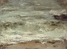 La vague, 1911. Creator: Alfred Philippe Roll