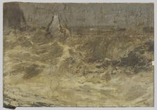 La vague, grande marée, 1890. Creator: Alfred Philippe Roll