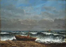 La Vague (The Wave), c. 1870