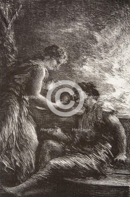 La Valkyrie, 1886. Creator: Henri Fantin-Latour.