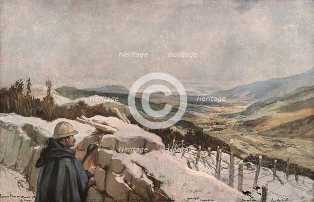 'La vallee de Munster', 1916. Creator: Francois Flameng.