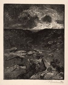 La vallèe de Franchard. Creator: Auguste Louis Lepère (French, 1849-1918)