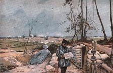 'La Vallee de la Somme pres de Clery 1916 (1924). Creator: Francois Flameng