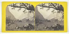 La Vallée de Lauterbrunnen, Suisse, 1850/96. Creator: William England