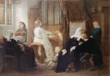 La veuve du maître de chapelle, 1859. Creator: Alexandre Cabanel
